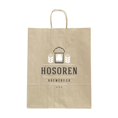 Logo trade firmakingi pilt: Leaf It Bag taaskasutatud murupaber (90 g/m²) M